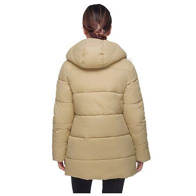 Women's Rokka&rolla Hooded Puffer Jacket Coat