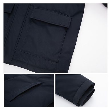 Men's Rokka&rolla Ultimate Winter Parka With Fleece-lined Hood