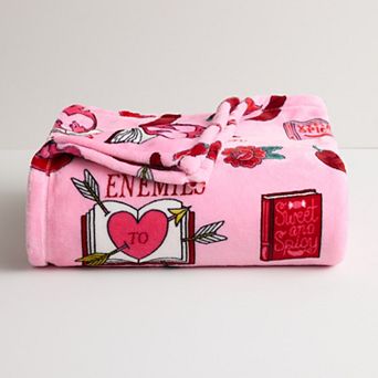 The Big One® Valentine's Day Hearts Oversized Supersoft Plush Throw