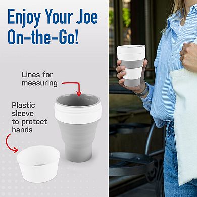 Spacesaver Collapsible Coffee Cup