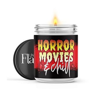 Horror Movies & Chill - 22-oz Candle Jar - Wildflowers