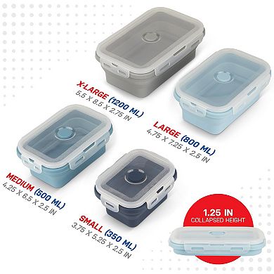 Spacesaver Collapsible Food Storage Containers