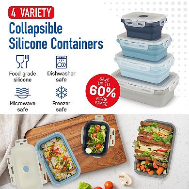 Spacesaver Collapsible Food Storage Containers