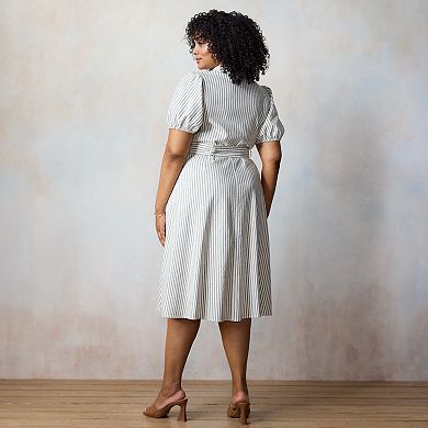 Plus Size LC Lauren Conrad Utility Midi Dress