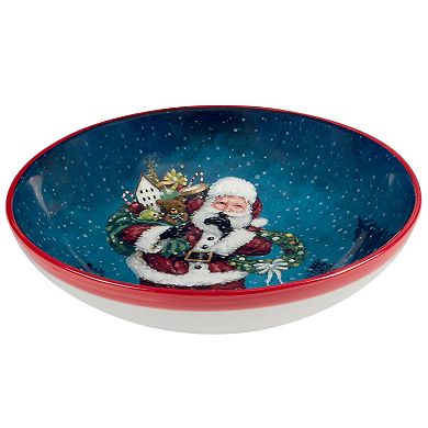 Certified International Santa's Secret Serving/Pasta Bowl
