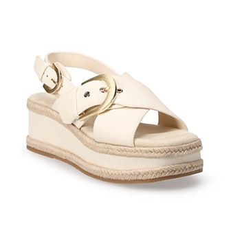 Sonoma Goods For Life® Cianna Buckle Women's Flatform Sandals