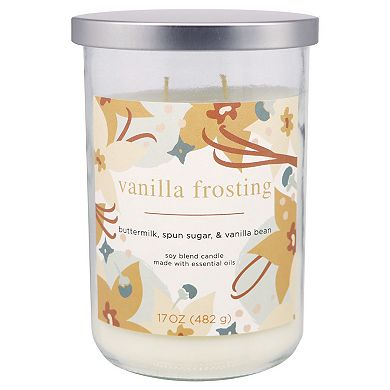Sonoma Goods For Life® 17-oz. Vanilla Frosting Single Pour Candle Jar