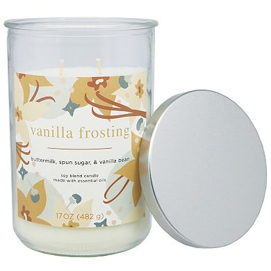 Sonoma Goods For Life® 17-oz. Vanilla Frosting Single Pour Candle Jar