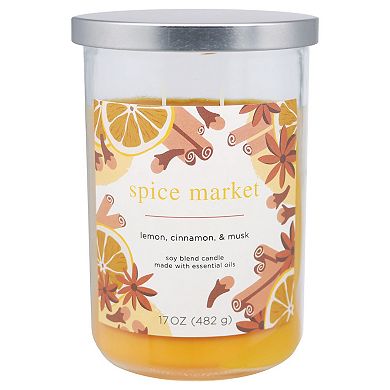 Sonoma Goods For Life® 17-oz. Spice Market Single Pour Candle Jar