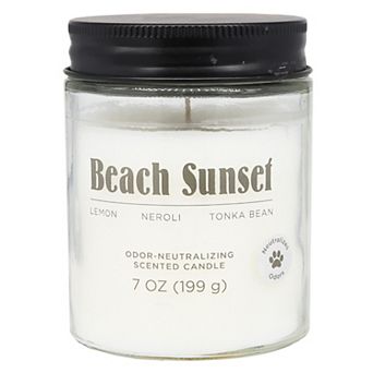 Sonoma Goods For Life® Beach Sunset Single Pour 7-oz. Candle Jar