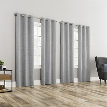 The Big One® Denelle Textured Blackout 4-Pack Window Curtain Set