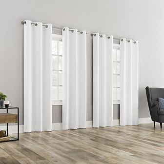 The Big One® Denelle Textured Blackout 4-Pack Window Curtain Set