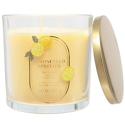 Sonoma Goods For Life® Limoncello Spritzer 3-Wick Candle