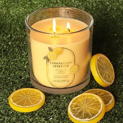 Sonoma Goods For Life® Limoncello Spritzer 3-Wick Candle