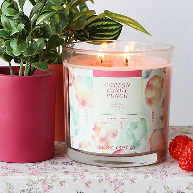 Sonoma Goods For Life® Cotton Candy Punch 14-oz. Candle Jar