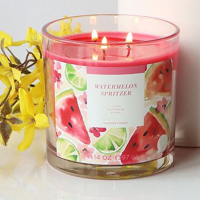 Sonoma Goods For Life® Watermelon Spritzer 14-oz. Candle Jar