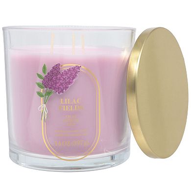 Sonoma Goods For Life® 14-oz. Lilac Fields Single Pour Candle Jar