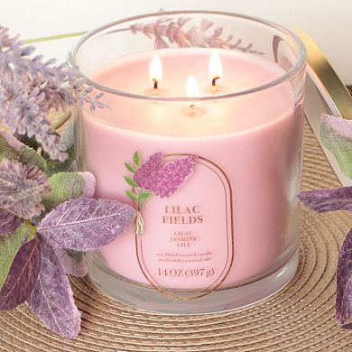 Sonoma Goods For Life® 14-oz. Lilac Fields Single Pour Candle Jar