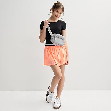 Girls 7-16 Tek Gear® Pleated Mesh Tennis Skort