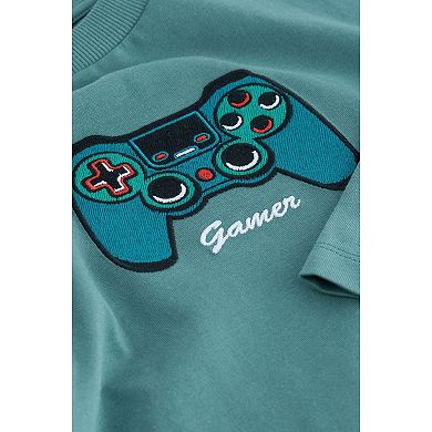 Boys 4-12 NEXT Long Sleeve Controller Tee