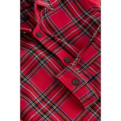 Boys 4-12 NEXT Red Tartan Shirt