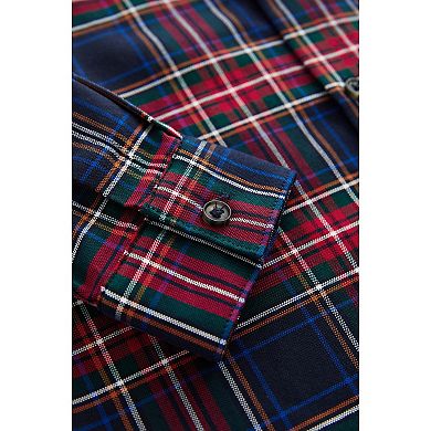 Boys 4-12 NEXT Navy Tartan Shirt