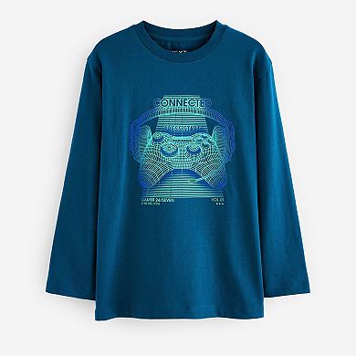 Boys 4-12 NEXT 3-pk. Long Sleeve Dinasour Graphic Tops
