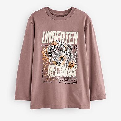 Boys 4-12 NEXT 3-pk. Long Sleeve Dinasour Graphic Tops