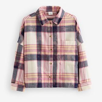 Girls 4-12 NEXT Acid Wash Shirt
