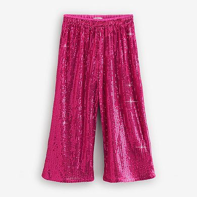 Girls 4-12 NEXT Pink Sequin Trousers