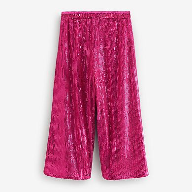 Girls 4-12 NEXT Pink Sequin Trousers
