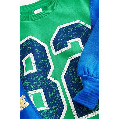 Girls 4-12 Varsity Mixed Sweatshirt