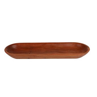 Mingle & Co. Long Oval Wood Serve Tray
