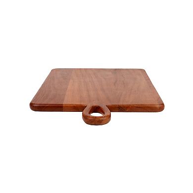 Mingle & Co. Rectangular Shaped Acacia Wood Serving Board
