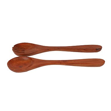 Mingle & Co. 2-pc. Wood Serving Utensils Set