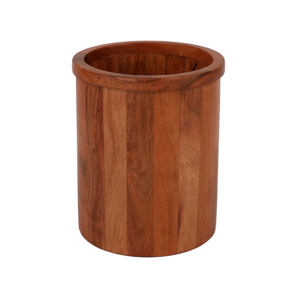 Mingle & Co. Wood Utensil Holder