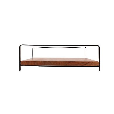 Mingle & Co. Handled Wood Serve Tray