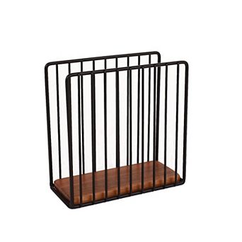 Mingle & Co. Wood & Wire Napkin Holder