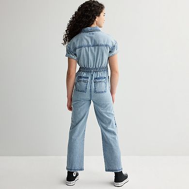 Girls 7-16 Limited Too Denim Jumpsuit