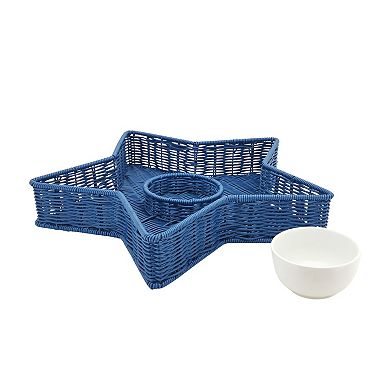 Celebrate Together Americana Star Shaped Chip & Dip Tray