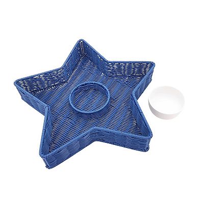 Celebrate Together Americana Star Shaped Chip & Dip Tray