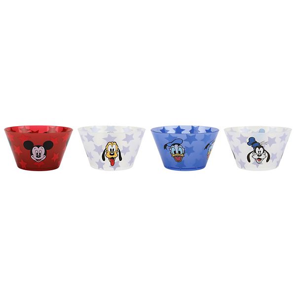 Disney's Mickey Mouse & Co 4-Piece Bowl Set by Celebrate Together™ Americana - Multi