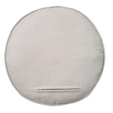 Draper James Magnolia Round Indoor/Outdoor Throw Pillow