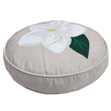 Draper James Magnolia Round Indoor/Outdoor Throw Pillow