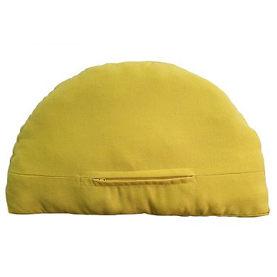 Draper James Shaped Lemon Wedge Indoor/Outdoor Throw Pillow