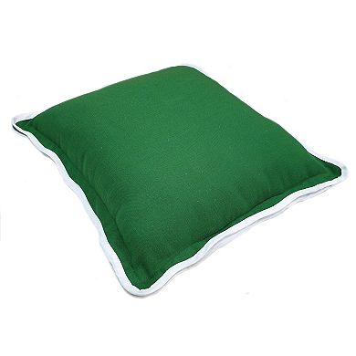 Draper James Slub Textured Indoor/Outdoor Throw Pillow
