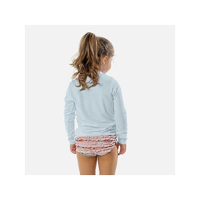 Girls Tween Long Sleeve Rash Guard UPF 50 Sun Shirt -Hawaiian 2024 Lilly