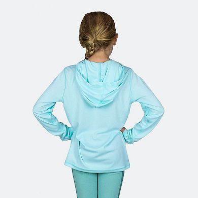 Vapor Apparel Youth Girls Upf 50+ Uv Sun Protection Solar Hoodie