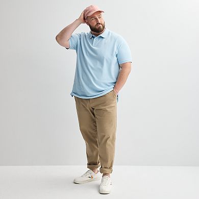 Big & Tall Sonoma Goods For Life® The Essential Solid Pique Polo