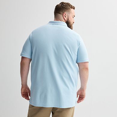 Big & Tall Sonoma Goods For Life® The Essential Solid Pique Polo